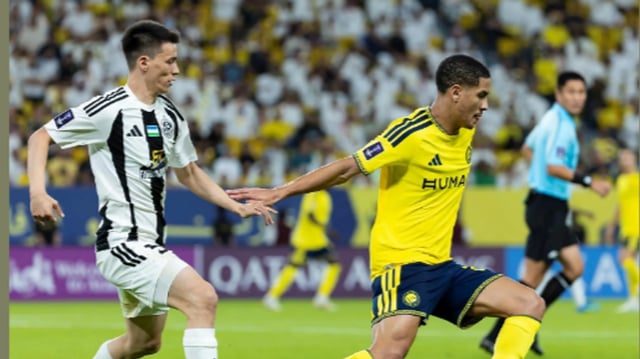 النصر يفوز على نيفتشي الأوزبكي بثلاثية في دوري أبطال آسيا للنخبة