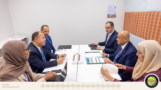البديوي يبحث التعاون الاقتصادي مع صندوق النقد الدولي في بانكوك