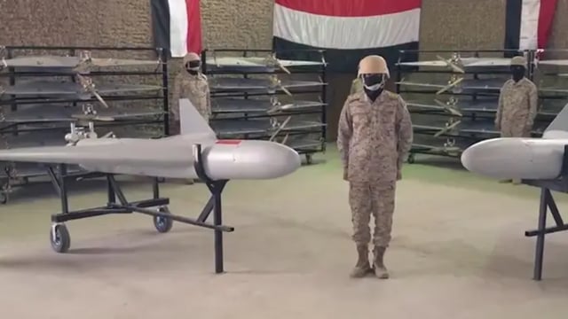 مسيّرات انقضاضية تستهدف مواقع ميليشيا الحوثي في مأرب