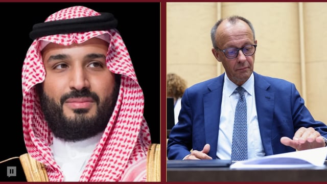 المستشار الألماني لولي العهد: ندين الهجمات الإرهابية الحوثية على المملكة