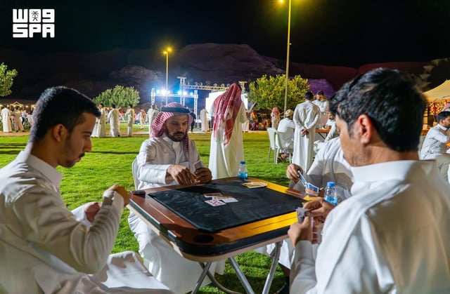 بطولة البلوت تجذب الشباب في مهرجان صيف صوير 2026
