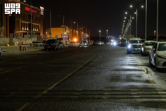 أمطار خفيفة تهطل على أجزاء متفرقة من المدينة المنورة