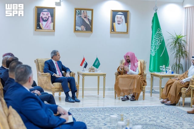 وزير العدل يلتقي رئيس مجلس القضاء الأعلى العراقي لتعزيز التعاون القضائي