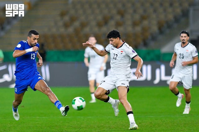 المنتخب العراقي يهزم الكويت بثلاثية مثيرة في خليجي 27