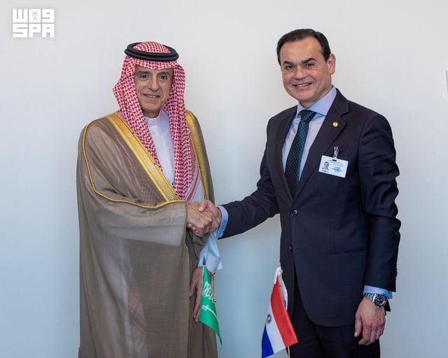 عادل الجبير يبحث التعاون مع وزير خارجية الباراغواي في نيويورك