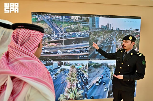 المركز الوطني للعمليات الأمنية يشارك في معرض الصقور والصيد السعودي الدولي 2026