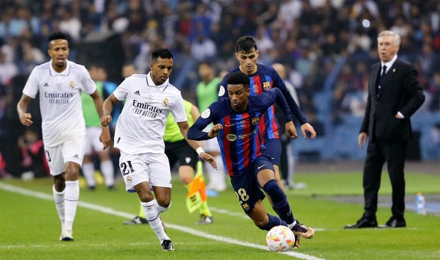 جدة تشهد اليوم كلاسيكو عالمي بين برشلونة وريال مدريد في نهائي السوبر الإسباني