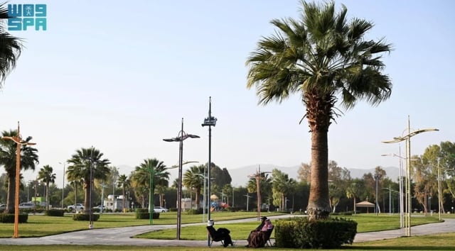 حدائق ومتنزهات نجران وجهة مفضلة للزوار خلال الإجازة