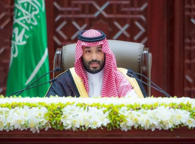ولي العهد يجري اتصالًا هاتفيًا بالرئيس الصيني ويناقشان مستجدات الأوضاع في المنطقة