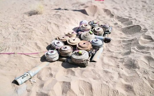 "مسام" ينزع 1.906 ألغام من الأراضي اليمنية خلال أسبوع 